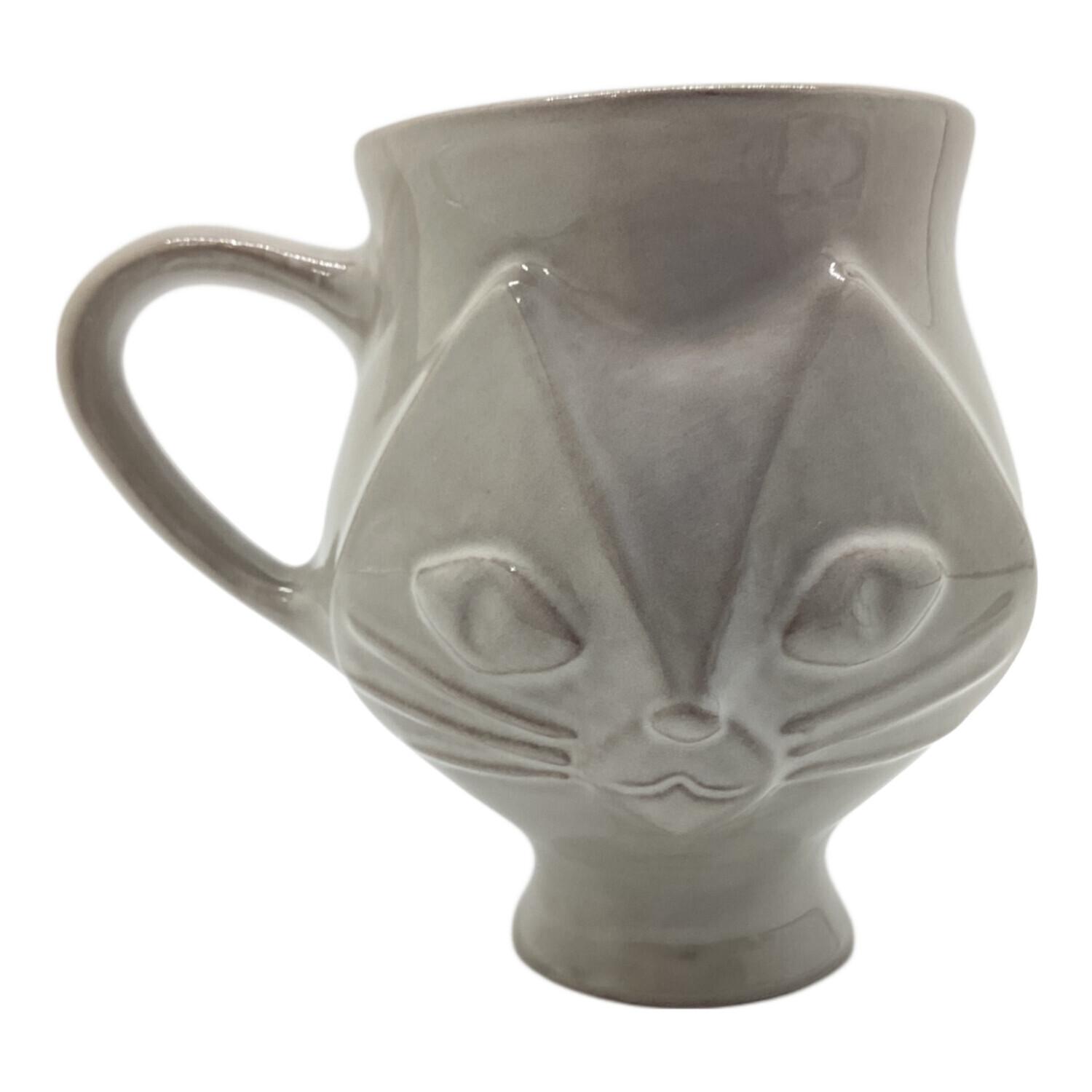 JONATHAN ADLER (ジョナサン アドラー) マグカップ グレー ネコ