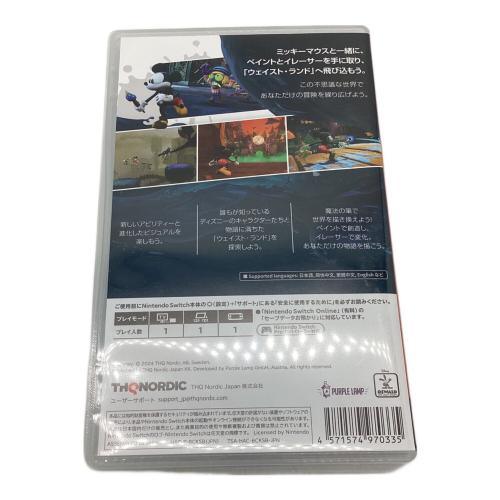 THQNORDIC（ティーエイチキューノルディック）　Nintendo Switch用ソフト エピックミッキー CERO A (全年齢対象)