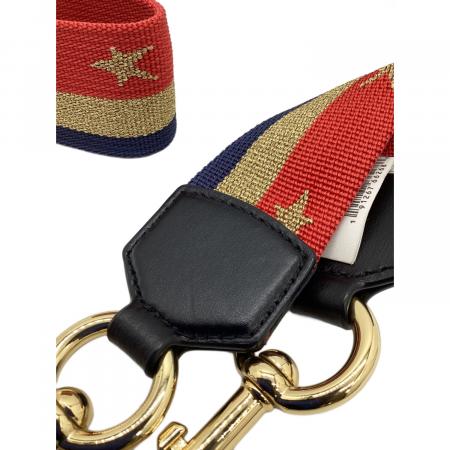 マークジェイコブス ストラップのみ MARC JACOBS (マークジェイコブス) ショルダーストラップ レッド