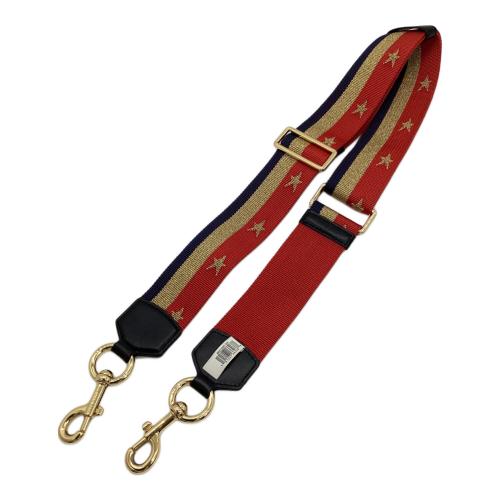 マークジェイコブス ストラップのみ MARC JACOBS (マークジェイコブス) ショルダーストラップ レッド
