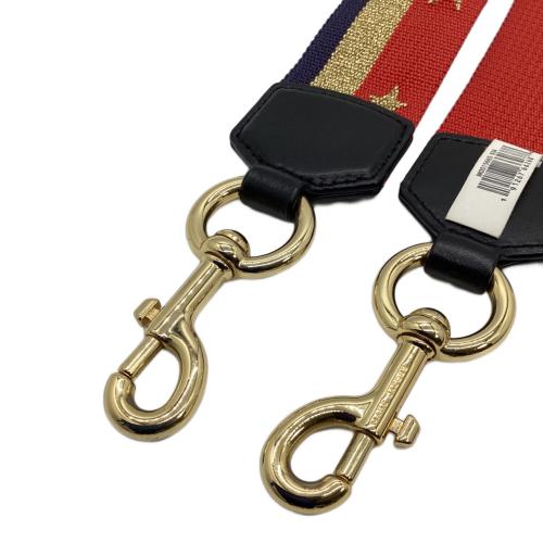 マークジェイコブス ストラップのみ MARC JACOBS (マークジェイコブス) ショルダーストラップ レッド
