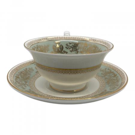 希少 ウェッジウッド コロンビア グリーン カップ&ソーサー2客/プレート6枚 Wedgwood (ウェッジウッド) カップ&ソーサー コロンビア・セージ