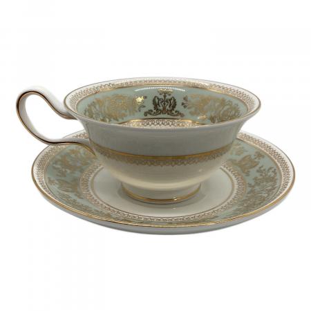 未使用　ウェッジウッド コロンビア　セージグリーン スクエアプレート　トレイ Wedgwood (ウェッジウッド) スクエアプレート コロンビア・セージ