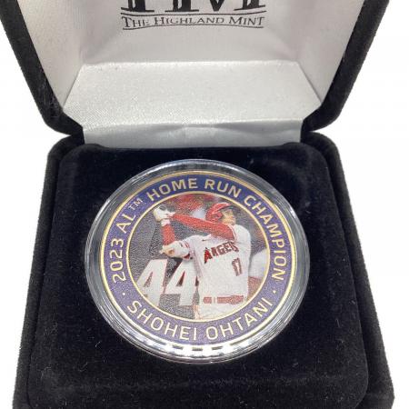 応援グッズ エンゼルス大谷翔平選手2023AL HR王獲得記念ゴールドコイン