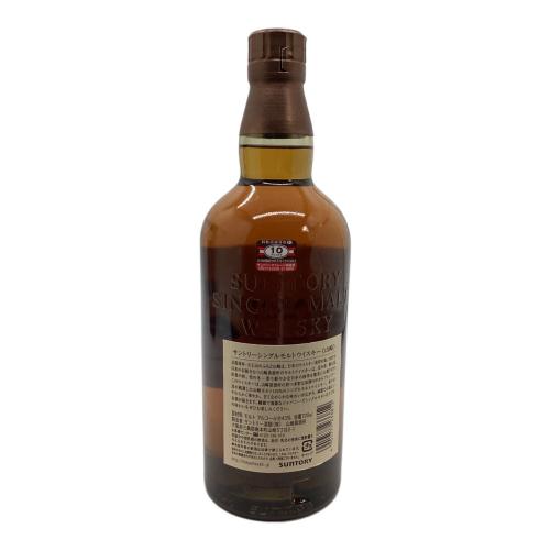 サントリー ジャパニーズウィスキー 700ml 山崎 未開封品　シングルモルト　