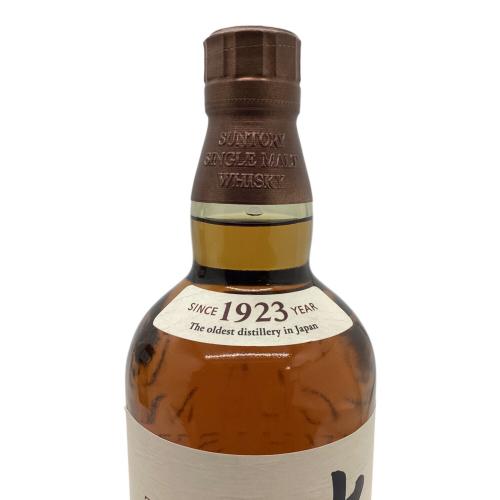 サントリー ジャパニーズウィスキー 700ml 山崎 未開封品　シングルモルト　