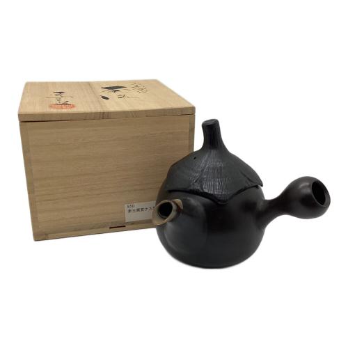 素三窯変ナス型急須