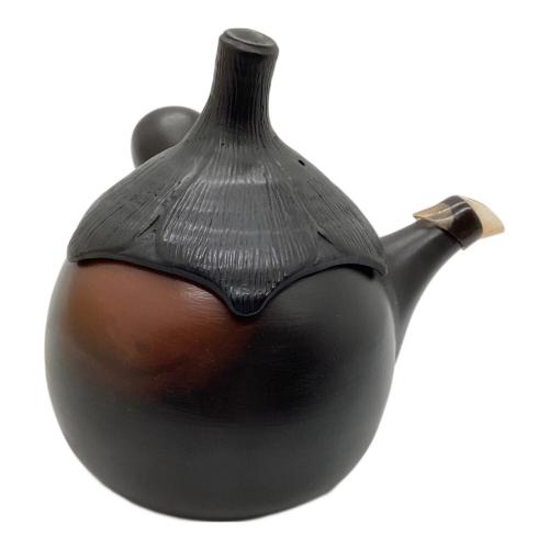 素三窯変ナス型急須