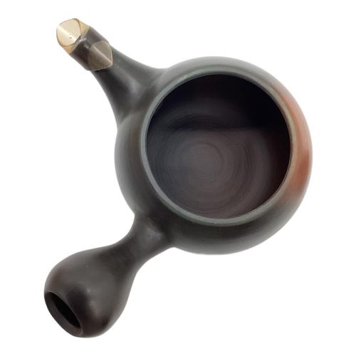 素三窯変ナス型急須