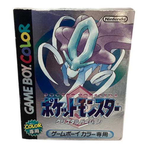 Nintendo（ニンテンドー） ゲームボーイ用ソフト 説明書一部欠品 動作未確認 ポケットモンスター クリスタルバージョン -