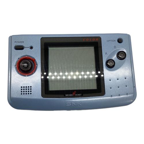 snk (エスエヌケイ) ネオジオポケットカラー 通電確認のみ 0300522