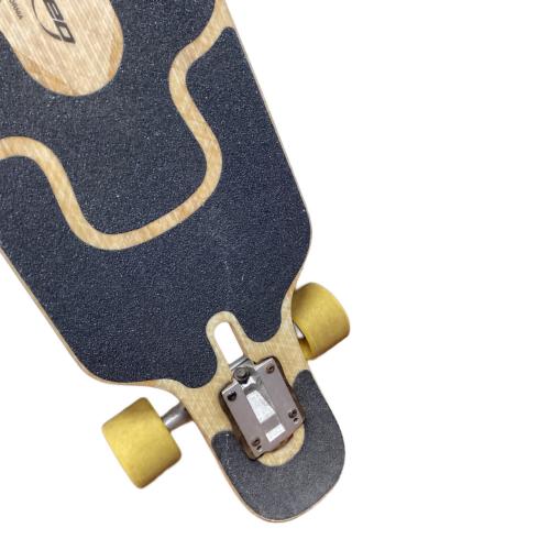 LOADED (ローデッド) スケートボード ブラック×イエロー ロング