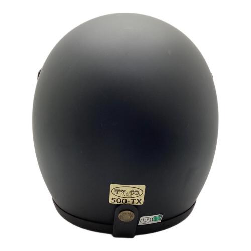 TT＆CO（ティーティーアンドシーオー） バイク用ヘルメット L/XL ブラック 500-TX PSCマーク(バイク用ヘルメット)有
