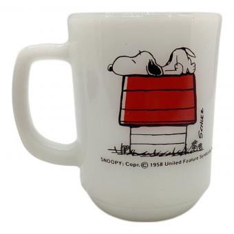 Fire King×SNOOPY (ファイヤーキング×スヌーピー)　マグカップ　USED