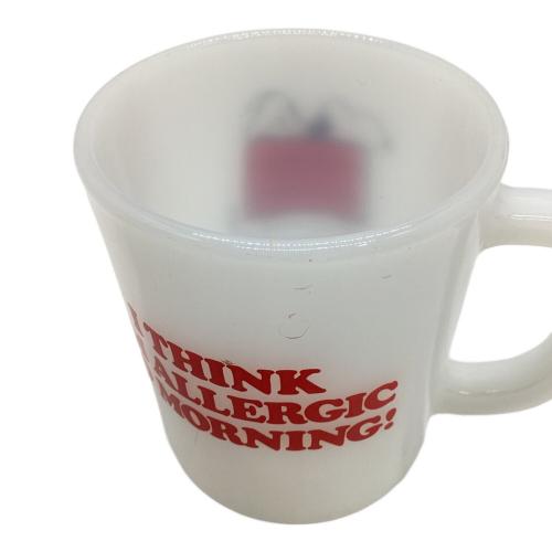 Fire King×SNOOPY (ファイヤーキング×スヌーピー)　マグカップ　USED