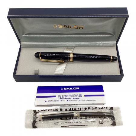 SAILOR (セーラー) 万年筆 ブラック ペン先14K 11-1031-320