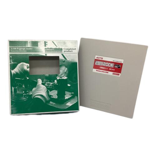 Nゲージ グリーンマックス 4078 近鉄5200系 4両編成 M付 Amazon | Nゲージ 4078 近鉄5200系 4輛セットM付 (塗装済完成品