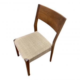 shirakawa (シラカワ) ダイニングチェアー ブラウン×アイボリー 109 S-BW245