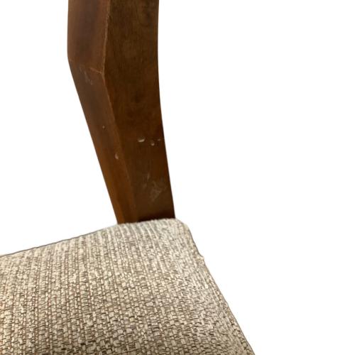 shirakawa (シラカワ) ダイニングチェアー ブラウン×アイボリー 109 S-BW245