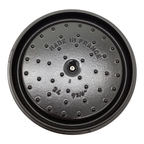 Staub (ストウブ) ココット ラウンド チェリー 24cm 容量:3.8L 40509-835