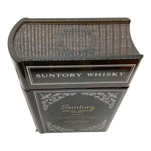 サントリー ジャパニーズウィスキー ブックボトル 660ml サントリーリザーブ 1899 【特級】 未開封