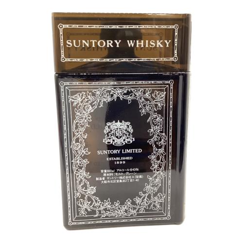 サントリー ジャパニーズウィスキー ブックボトル ※ケース蓋割れ有 660ml オールド 1899 【特級】 未開封