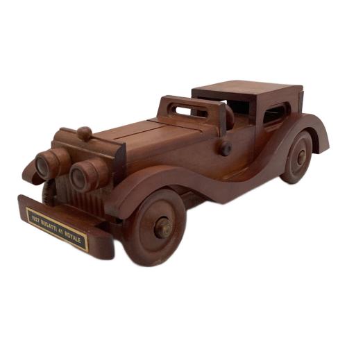 1927BUGATTI41 ROYALE 木製車 キズ有