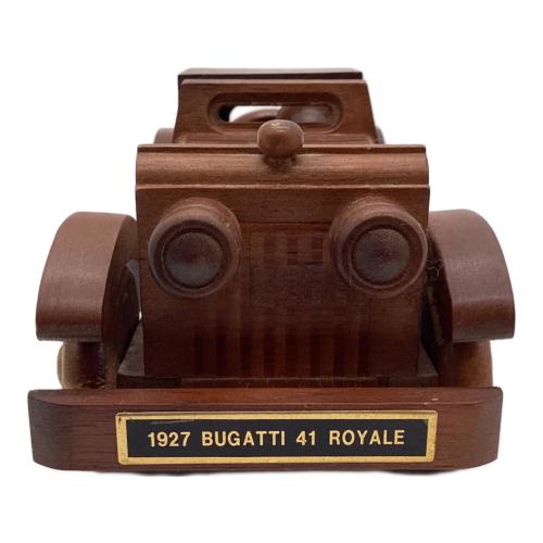 1927BUGATTI41 ROYALE 木製車 キズ有