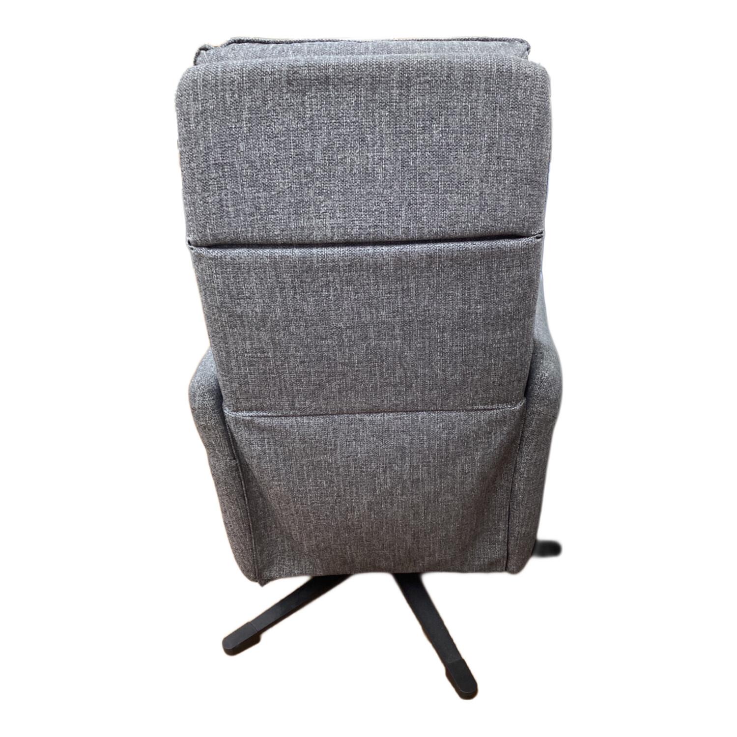 ②引取可 電動布張りリクライニングパーソナルチェア 1人掛けソファLE01グレー ニトリ ソファー ソファ 電動布張りリクライニングパーソナルチェア(2