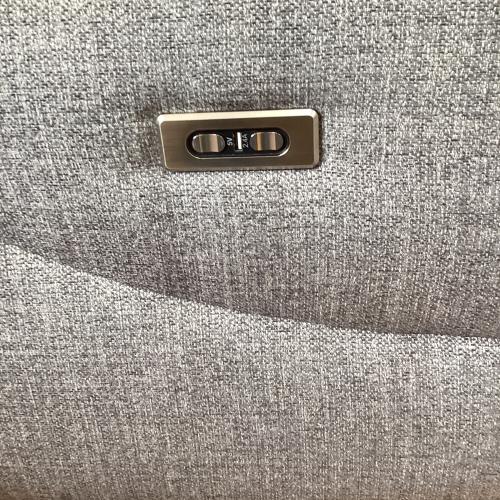 ニトリ 電動リクライニングソファー グレー 2モーター電動パーソナル LE01 1人掛け LE01