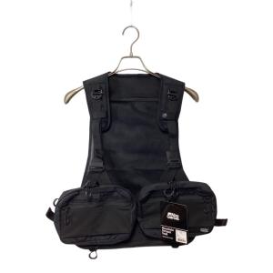 Abu Garcia (アブガルシア) フィッシングベスト メンズ SIZE Free ブラック マウンテンストリーム FWフィッシングベスト ブラック