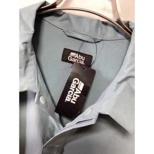 Abu Garcia (アブガルシア) ウォーターレジスタント フィッシングポロ メンズ SIZE XL ブルーグレー
