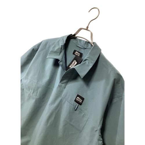 Abu Garcia (アブガルシア) ウォーターレジスタント フィッシングポロ メンズ SIZE XL ブルーグレー