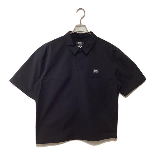 Abu Garcia (アブガルシア) ウォーターレジスタント フィッシングポロ メンズ SIZE L ブラック