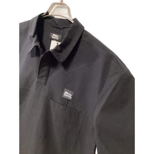 Abu Garcia (アブガルシア) ウォーターレジスタント フィッシングポロ メンズ SIZE L ブラック