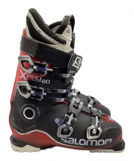 SALOMON (サロモン) スキーブーツ ブラック×レッド 27/27.5 X