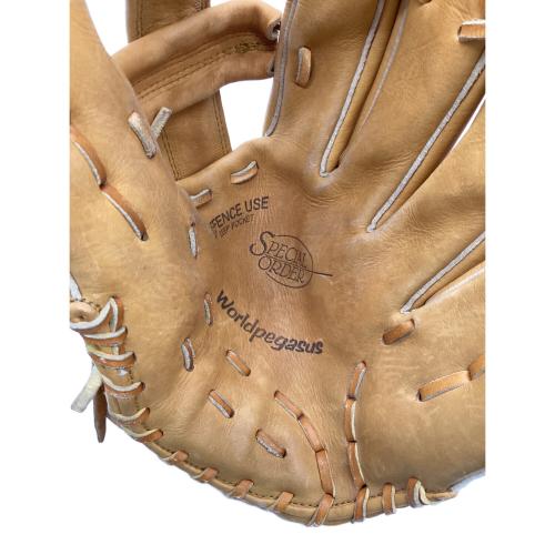 WORLD PEGASUS (ワールドペガサス) グローブ ベージュ 内野用　右利き用