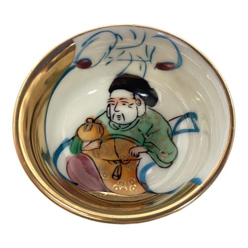 九谷焼 (クタニヤキ) 盃揃 七福神 7Pセット