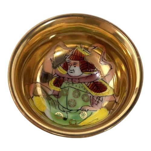 九谷焼 (クタニヤキ) 盃揃 七福神 7Pセット