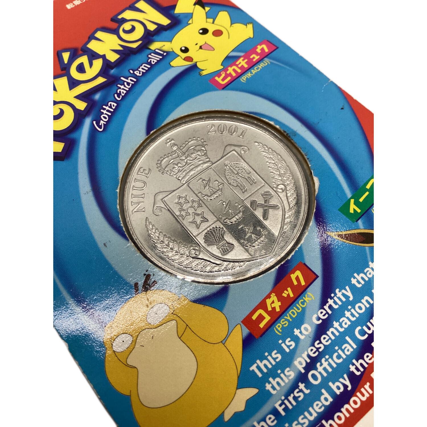 NIUE（ニウエ）ポケモングッズ ポケモンコイン ニウエ ヒトカゲ 2001 1