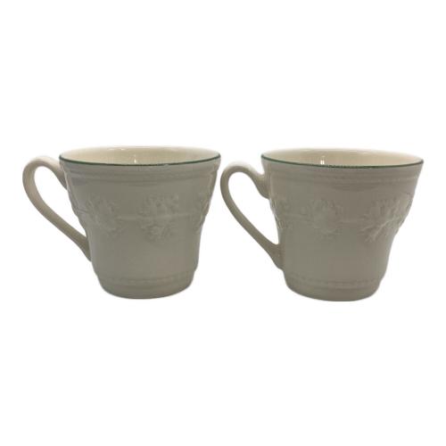 Wedgwood (ウェッジウッド) マグカップ フェスティビティー ラズベリー 2Pセット