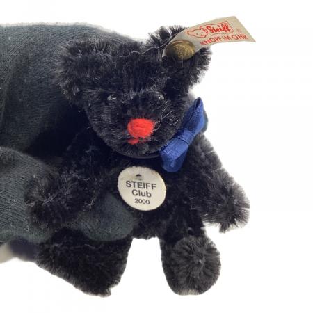 Steiff (シュタイフ) ミニテディベア STEIFF CLUB 2000 ブラック