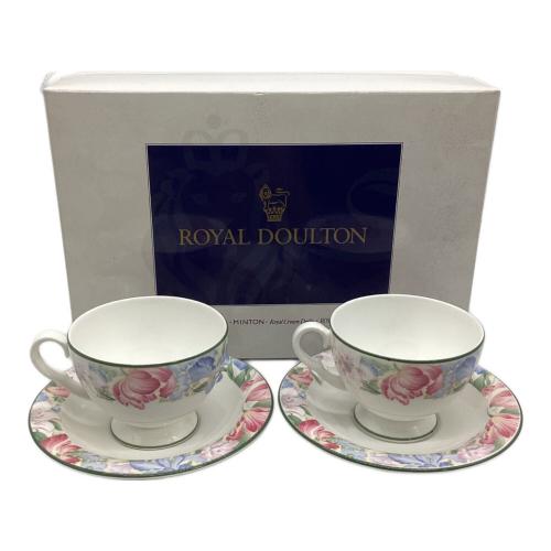 ROYAL DOULTON (ロイヤルドルトン) カップ&ソーサー Fonteyn 2Pセット