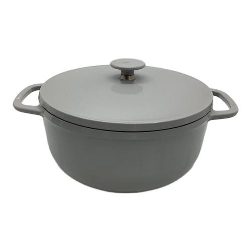 VERMICULAR (バーミキュラ) 両手鍋 グレー 鍋蓋置き付