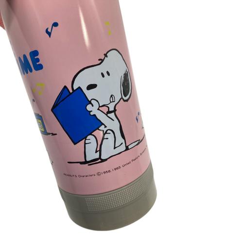 SNOOPY (スヌーピー) ステンレスボトル ピンク 昭和レトロ タグ付