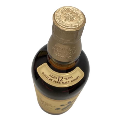 サントリー ジャパニーズウィスキー ピュアモルト 750ml 山崎 12年 未開封