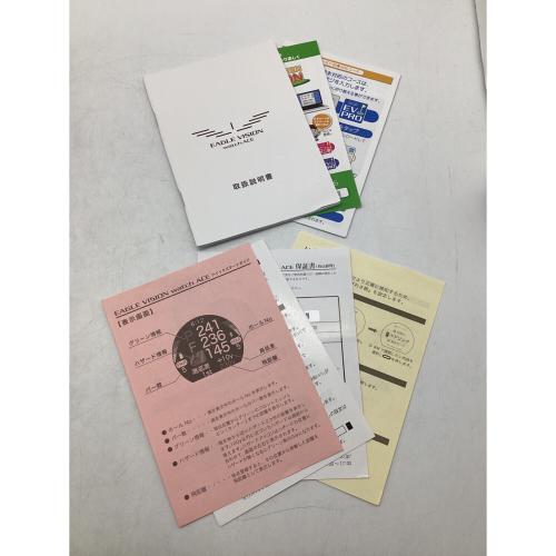 ASAHI GOLF (アサヒゴルフ) ゴルフ距離測定器 EAGLE VISION -watch ACE- 充電器付