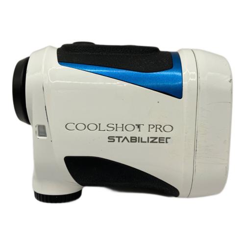 Nikon (ニコン) ゴルフ距離測定器 COOLSHOT PRO STABILIZED キズ有 通電確認のみ ホワイト