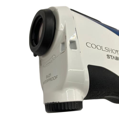 Nikon (ニコン) ゴルフ距離測定器 COOLSHOT PRO STABILIZED キズ有 通電確認のみ ホワイト