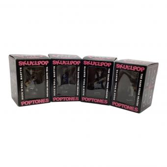 SKULLPOP POPTONES　ラモーンズフィギュア4体セット